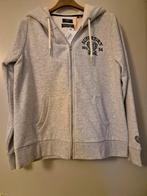 grijs sweater vest van Superdry, Kleding | Dames, Ophalen of Verzenden, Zo goed als nieuw, Maat 46/48 (XL) of groter, Grijs