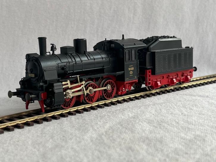 Fleischmann 9397 DRG Stoomlok BR 53 320, Hobby en Vrije tijd, Modeltreinen | H0, Gebruikt, Locomotief, Gelijkstroom, Fleischmann