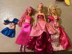 Mattel barbies oprolbare roze jurk prinsessen barbiepoppen, Kinderen en Baby's, Speelgoed | Poppen, Ophalen of Verzenden, Gebruikt