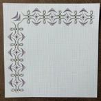 Geborduurde oplegkaart 61, Ophalen of Verzenden, Zo goed als nieuw, Overige thema's