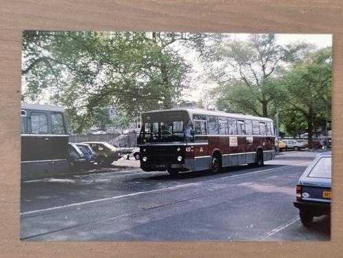 Foto BUS GVB Amsterdam 437 Stationsplein, Verzamelen, Spoorwegen en Tramwegen, Gebruikt, Bus of Metro, Overige typen, Verzenden