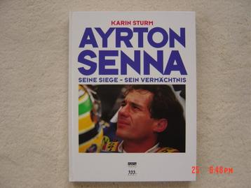 Ayrton Senna boek Karin Sturm book buch seine siege seine beschikbaar voor biedingen