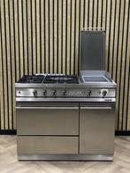 Lacanche Westahl 110cm Gas + Hete Lucht + Teppanyaki plaat, Ophalen of Verzenden, Zo goed als nieuw, Gas, 90 tot 95 cm