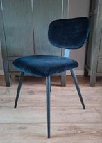 Eetkamerstoel zwart velvet Chair black Light & Living Nieuw, Ophalen, Zwart, Nieuw, Luxe Chique Modern