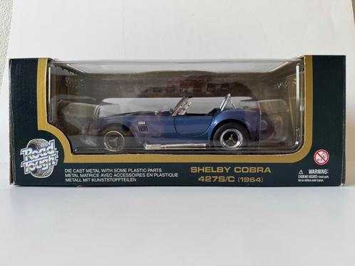 Road Tough: Shelby Cobra 427 S/C 1964, Hobby en Vrije tijd, Modelauto's | 1:18, Zo goed als nieuw, Auto, Overige merken, Ophalen of Verzenden