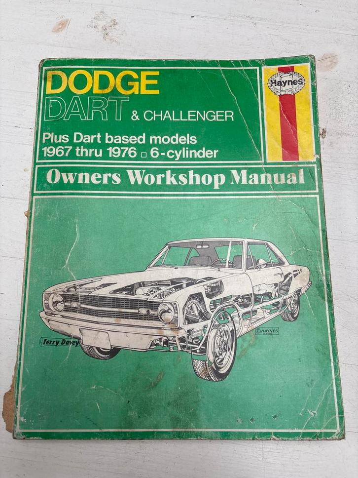Haynes Manual Dodge Dart & Challenger 1967-1976, Auto diversen, Handleidingen en Instructieboekjes, Ophalen of Verzenden