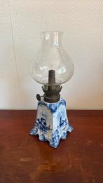 Delft Blauwe Olie Lamp, Ophalen of Verzenden