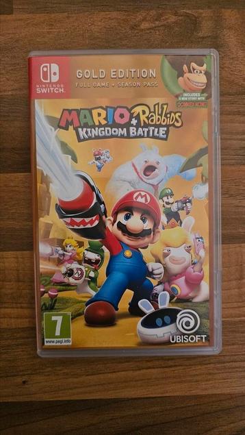 Mario Rabbids kingdom Battle Gold beschikbaar voor biedingen