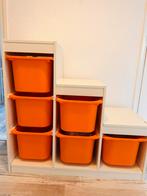 IKEA Trofast opbergcombinatie met bakken, Ophalen, Kunststof, Gebruikt, 50 tot 100 cm