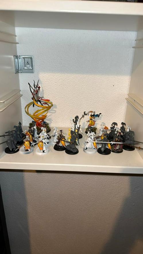 Warhammer aos Lumineth Realm-lords leger, Hobby en Vrije tijd, Wargaming, Zo goed als nieuw, Figuurtje(s), Verzenden