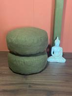Meditatie kussen - Vloerkussen - 40x20cm - Handwerk, ., Rond, Nieuw, Ophalen of Verzenden
