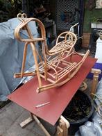 schommelstoel rotan vintage jaren vijftig, Ophalen