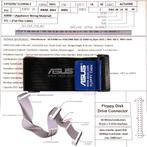 ASUS Floppy Disk Diskette Drive Flat Cable Kabel FDD Foxconn, Computers en Software, Vintage Computers, Ophalen of Verzenden, Asus Foxconn