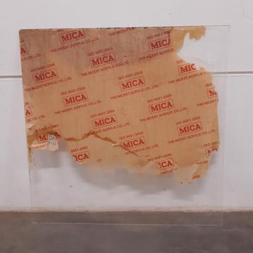 Plexiglas plaat 3 mm - 100x99 cm beschikbaar voor biedingen