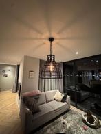 Mooie Zwarte XL Hanglampen, Huis en Inrichting, Lampen | Kroonluchters, Ophalen, Zo goed als nieuw, Metaal, Industriël