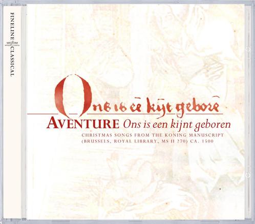 Aventure - Ons is een kijnt geboren, Cd's en Dvd's, Cd's | Klassiek, Nieuw in verpakking, Vocaal, Middeleeuwen en Renaissance