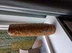 Okergele vaas, Huis en Inrichting, Ophalen, Overige kleuren, Minder dan 50 cm, Glas