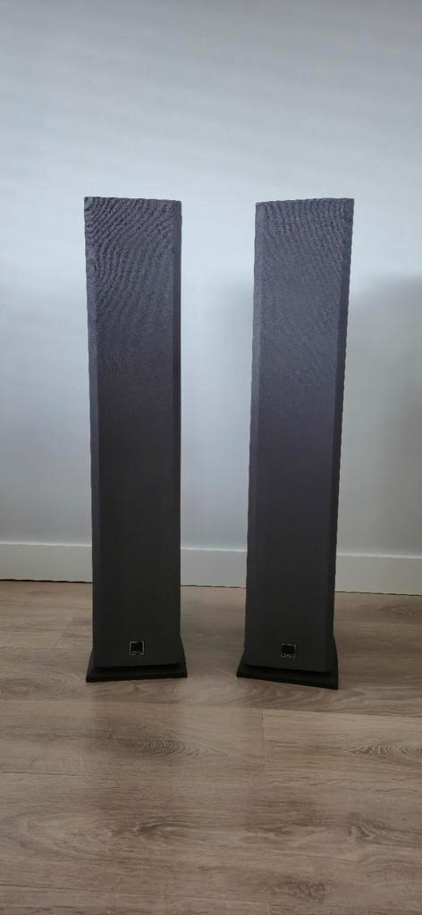 Zeldzame kans Dali Suite 1.7 , R0.7, C0.7 set zilver/zwart, Audio, Tv en Foto, Luidsprekers, Zo goed als nieuw, Front, Rear of Stereo speakers