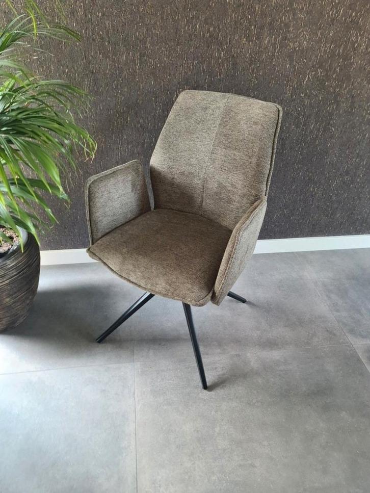 Nieuwe Draaibare Eetkamerstoelen Groen - Tot 55% Korting!, Huis en Inrichting, Stoelen, Nieuw, Vijf, Zes of meer stoelen, Metaal