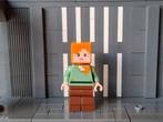 Lego Minecraft min017 - Alex - Reddish Brown Legs, Ophalen of Verzenden, Gebruikt, Lego