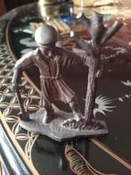 tinnen beeldje tuinman boomplanter, Ophalen of Verzenden