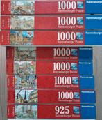 Ravensburger puzzels 8x Fleroux "Cities of the world", Ophalen, 500 t/m 1500 stukjes, Zo goed als nieuw, Legpuzzel