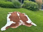 Rood/Bruin Koeienhuid Kleed met Wit, Ophalen, Bruin, 150 tot 200 cm, Zo goed als nieuw