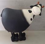 Grappige koe (krijtbord) met schoenen aan., Ophalen of Verzenden, Gebruikt, Dier