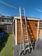 Solide ladder 2x 12 treden, Ophalen, 4 meter of meer