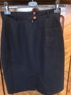Rok, donkerblauw te koop!, Kleding | Dames, Maat 38/40 (M), Blauw, Ophalen of Verzenden, Knielengte