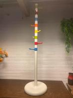 Vintage Ikea kapstok met kleurrijke accenten, Kunststof, 100 tot 150 cm, Ophalen of Verzenden, Zo goed als nieuw