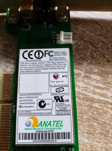 Draadloze LAN PCI-adapter beschikbaar voor biedingen
