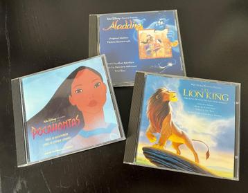 3x Disney soundtrack CD's beschikbaar voor biedingen