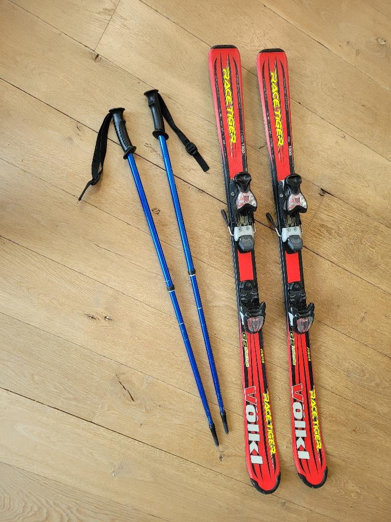 Völkl RACETIGER Junior Kinder Ski 130 cm, Overige merken, Gebruikt, 100 tot 140 cm, Ophalen of Verzenden