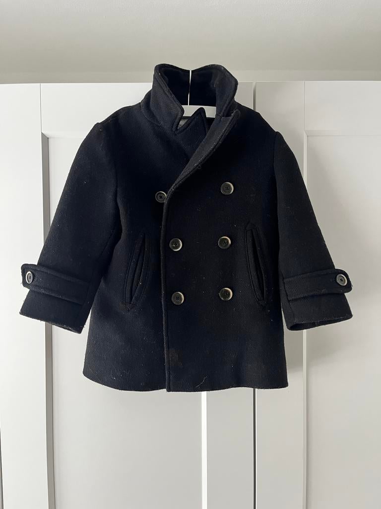 Zwarte Zara Jas Maat 116, Ophalen of Verzenden, Gebruikt, Jongen, Jas