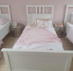 3x Hemnes Ikea bedden - Wit - In goede staat!, Huis en Inrichting, Slaapkamer | Bedden, Ophalen, Gebruikt, 90 cm, Eenpersoons