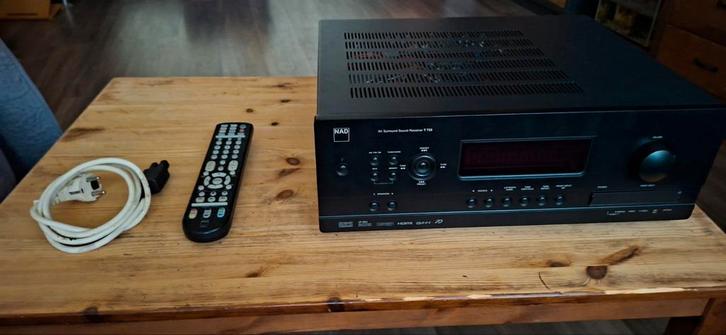 NAD T 755av Surround Receiver, Audio, Tv en Foto, Versterkers en Receivers, Gebruikt, 5.1, 120 watt of meer, Overige merken, Ophalen