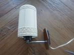 prachtige vintage jaren '50 wandlampje (Deens?), Huis en Inrichting, Lampen | Wandlampen, Ophalen of Verzenden, Gebruikt, Metaal
