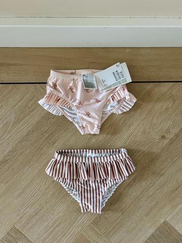 *NIEUW!* 2 x zwembroekjes met ruffles, H&M, maat 86 / 92 beschikbaar voor biedingen