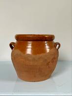 Oude aardewerk pot, bloempot, Ophalen of Verzenden