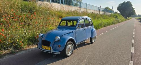 Citroën 2CV6 Club – 1989 – Mooie klassieker (APK t/m 07/'26), Auto's, Citroën, Particulier, 2CV, Benzine, Handgeschakeld, Blauw