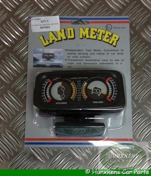 Dubbele helling meter - zwart - transparante verlichting all, Auto-onderdelen, Elektronica en Kabels, Land Rover, Nieuw, Ophalen of Verzenden