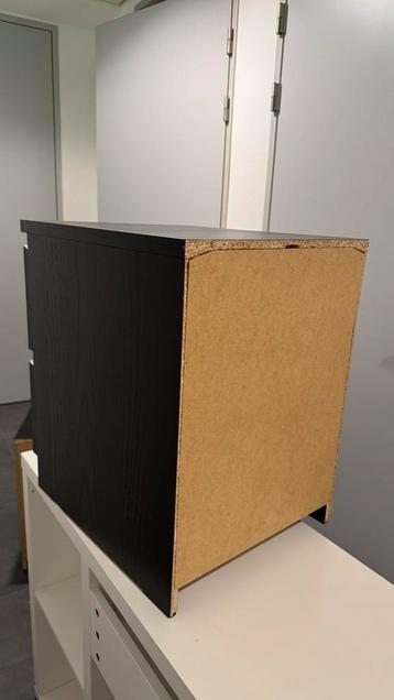 2x IKEA Malm Ladekast - zwartbruin - 40x55 cm - afbeelding 4