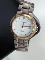 Prisma Titanium Quartz Horloge Verguld, Ophalen of Verzenden, Overige materialen, Polshorloge, Overige merken