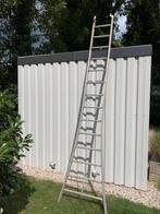 Aluminium ladder., Doe-het-zelf en Verbouw, Ladders en Trappen, Ophalen, Zo goed als nieuw, 4 meter of meer