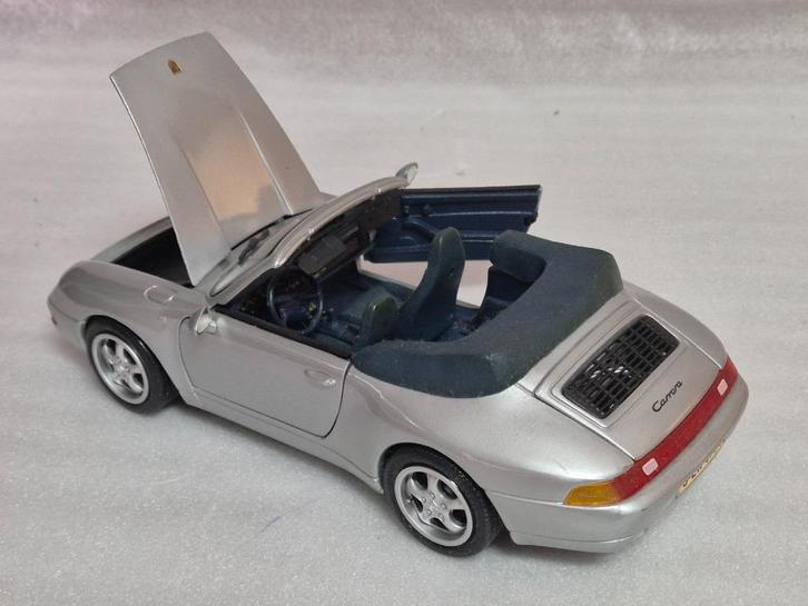 Porsche 911 Carrera Cabrio Modelauto 1:18, Hobby en Vrije tijd, Modelauto's | 1:18, Zo goed als nieuw, Auto, Maisto, Ophalen of Verzenden