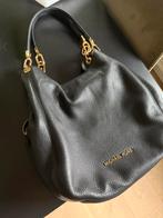 Michael Kors Lillie Tote Hobo Handtas zwart/goud leer zgan, Ophalen of Verzenden, Zo goed als nieuw, Zwart, Handtas