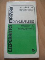 Esperanto - Hongaars brieven schrijven Eszperanto - Magyar, Boeken, Ophalen of Verzenden, Zo goed als nieuw, Esperanto / Hongaars