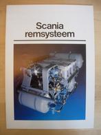 Scania Remsysteem Brochure 1987 – 142 112 92 82, Scania, Overige merken, Zo goed als nieuw, Ophalen
