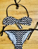Bikini calvin klein zwart/ wit mt S, Ophalen, Wit, Zo goed als nieuw, Bikini